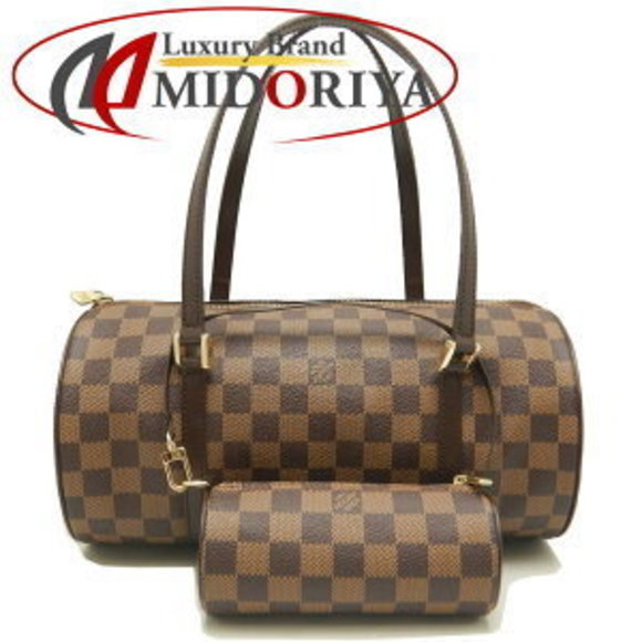 Louis Vuitton Damier Papillon GM Ebene Brown Handbag - Picture 1 of 9
